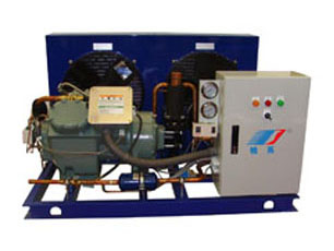 風(fēng)冷活塞冷凝機(jī)組（低溫雙級）