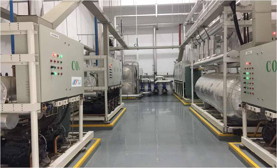 二氧化碳復疊系統(tǒng)冷庫